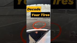 Recognizing Several Symbols on Your Car Tires cardrivingtips automobile shorts [upl. by Infield]