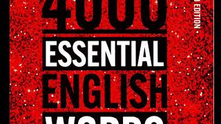 learn English words with 4000 essential English words  unit 123 [upl. by Ynohtnakram]