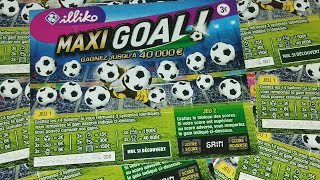 Objectif maxi goal  Ticket illiko FDJ 311 [upl. by Ocirled]