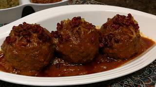 طرز تهیه کوفته برنجی،غذائی سنتی وفوق العاده دلچسب باآشپزخانه فریبا How to make koofte berenji [upl. by Ettegdirb]