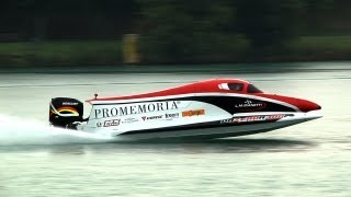 Barca F1 POWERBOAT 2 SEATER EXPERIENCE Idroscalo Milano DAZEROA300 [upl. by Bum567]