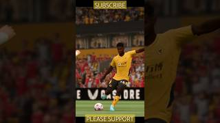 Duvan Zapata scores stunning goal to make it 10 vs Manchester United trending shorts fifa22 [upl. by Sisenej539]