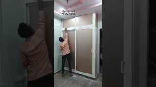 Aluminum cupboard work hyderabad [upl. by Einnij]