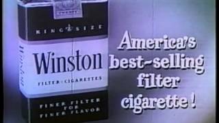 13 Classic Retro Winston Cigarettes Commercials starring The Flintstones [upl. by Koh]