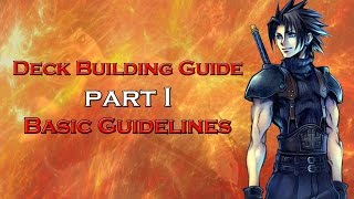 Deck Building Guide Part 1 Basic Guidelines [upl. by Cesaro545]