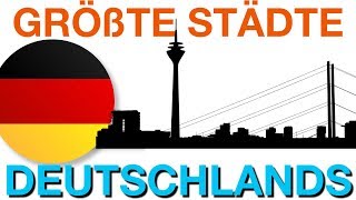 Die 20 größten Städte Deutschlands [upl. by Aya]