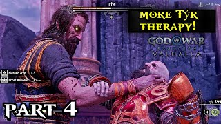 God of War VALHALLA Gameplay Pt 4 SHOW ME MASTERY  Blind Lets Play PS5 HD [upl. by Kwapong]