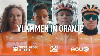 KNWU presenteert nieuw tenue vlammen in oranje [upl. by Eromle]