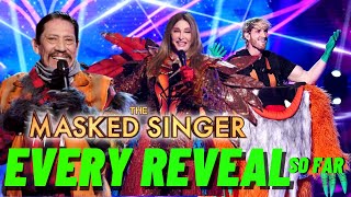 Every Reveal Masked Singer Season 5  So Far [upl. by Kalfas]