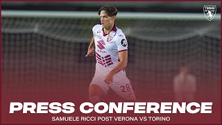 VERONATORINO  PRESS CONFERENCE RICCI 🎙️ [upl. by Nordgren]