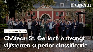 Château St Gerlach eerste vijf sterren superior hotel in Limburg NL [upl. by Ticon]