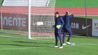 Algarve USWNT vs S Ash which ball Hope neither [upl. by Elstan431]