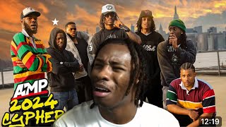 AMP FRESHMAN CYPHER 2024 REACTION [upl. by Ennyrb]