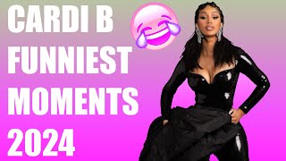 CARDI B FUNNIEST MOMENTS [upl. by Aciretnahs426]