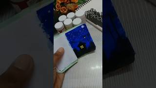 Easy mini painting shortvideo painting acrylicpanting trending [upl. by Atirehc]