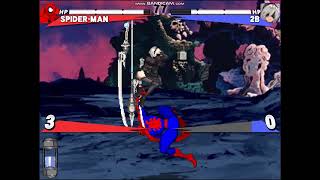 SPIDERMAN VS 2B  EPIC BATTLE [upl. by Landing]