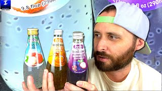 Are These Safe To Drink  Basil Seed Drinks Review [upl. by Haceber]