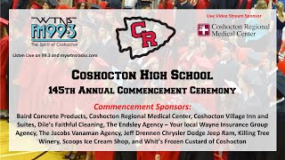 Coshocton High School  145th Annual Commencement from WTNS 993 FM [upl. by Halbert]