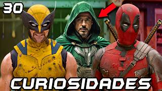 30 Curiosidades de Deadpool amp Wolverine  Cosas que quizás no sabías [upl. by Isabeau]