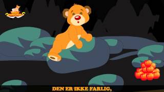 Bjørnen sover  Norske barnesanger  Norwegian kids songs [upl. by Darill19]