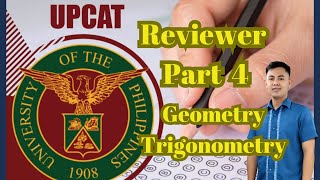 UPCAT Math Reviewer Part 4 Geometry and Trigonometry [upl. by Nitza355]