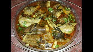 Hyderabadai Nahari Recipe l Paya And Zaban Nihari l Bakrid Special l Eid Al Adha Special l Norien [upl. by Estrin]