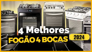 TOP 4 Melhores FOGÃO 4 BOCAS 2024 Qual Melhor Fogão 4 Bocas Custo Beneficio [upl. by Jared]