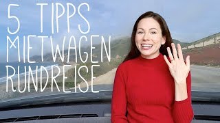 5 Tipps für deine Mietwagen Rundreise in den USA [upl. by Soraya]