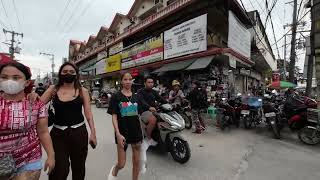 Sunday Stroll on Walking Street Angeles City Highlights [upl. by Anastase]