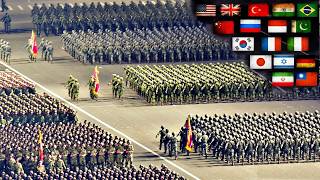 30 Most Powerful Militaries In The World  Youll Be Surprised 2024 [upl. by Hessney]