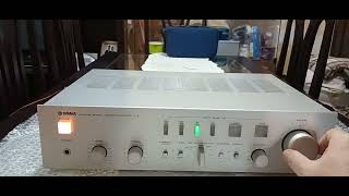 AMPLIFICADOR INTEGRADO VINTAGE YAMAHA A5 PARTE 1 [upl. by Anemix648]