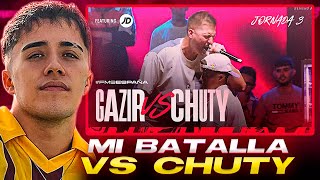 GAZIR reacciona a su BATALLA VS CHUTY en FMS ESPAÑA 🇪🇸 [upl. by Amatruda699]