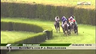 Düsseldorf RaceBetscomPreis der Dreijährigen 15042012 Sieger Amarillo [upl. by Fulks151]