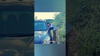 Woman Stops Moving Car to Save Fainted Driver [upl. by Miles]