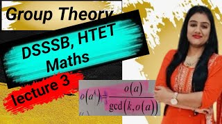 Lecture3 Order of element in group Group Theory grouptheory graduationmathsmathematics [upl. by Rento]