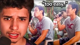 Guy Sings OPM Song Effortlessly [upl. by Idnil]