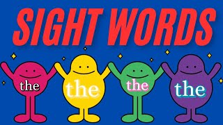 THE Sight Word  Learn Sight Word  Sight Word  Learn English [upl. by Sarge]