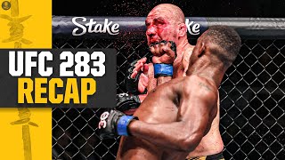 UFC 283 RECAP Jamahal Hill DEFEATS Glover Teixeira for LHW CHAMPIONSHIP  CBS Sports HQ [upl. by Tranquada]