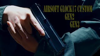 GLOCK 17 GBB Review airsoft [upl. by Batha]