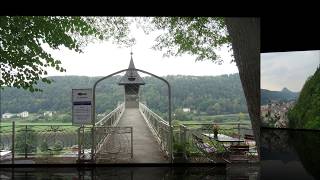 Historischer Personenaufzug  Aussichtsturm  Bad Schandau  Nationalpark Sächsische Schweiz [upl. by Hameean]