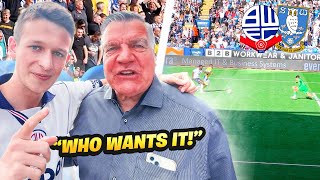 I Met Sam Allardyce at a Bolton Match [upl. by Ahsaela]