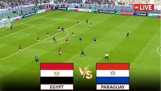 🔴LIVE  EGYPT vs PARAGUAY I QUARTER FINAL PARIS OLYMPIC 2024 MENS FOOTBALL I eFOOTBALL PES 21 GAME [upl. by Ettezoj953]