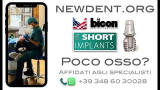 🇮🇹DENTALIMPLANTCENTERNET 🇮🇹 Vittorio  8 impianti per 2 arcate fissa complete [upl. by Orag49]