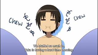 Saliva Production Contest timeSeitokai Yakuindomo Teacher Funny anime moment [upl. by Einneg682]