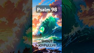 Psalm 98  PRAISE JOYFULLY shorts jesus psalms bible praise joy christian [upl. by Neenaj]