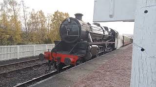 cursed black 5 5025 LMS episode 57 trainspotting [upl. by Egas]