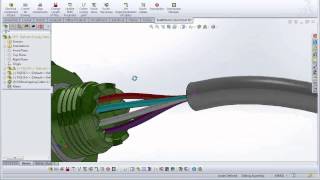 SolidWorks Electrical  Connectors and Cable Design [upl. by Lladnek]