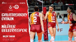 Maçın Tamamı  Galatasaray Daikin  Nilüfer Belediyespor quotVodafone Sultanlar Ligiquot [upl. by Lednar]