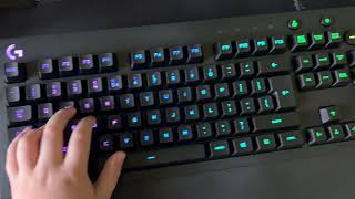 Tastatură RGB Logitech G213 [upl. by Harhay]