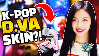 Overwatch  DVA KPOP SKIN MAJOR Changes Coming [upl. by Aneet965]